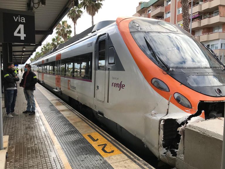 Indemnización por Accidente de tren en Mataró